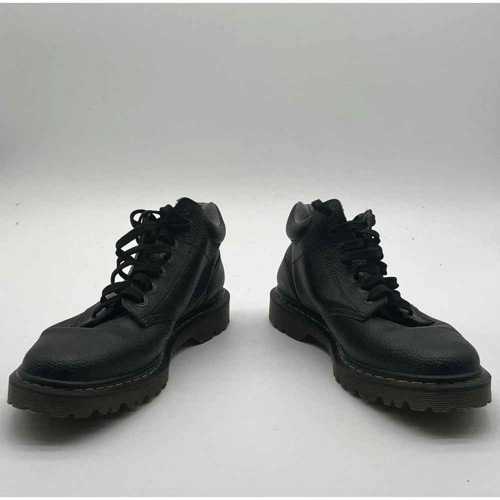 Dr Martens Harrisfield Black Pebbled Leather Chukka Ankle Boots Mens 11 UK 10